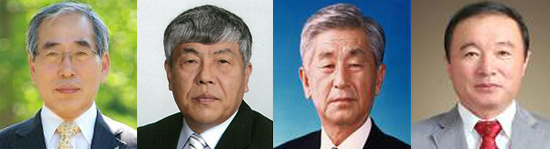 좌로부터 최치규·강동언·허문익·김범훈