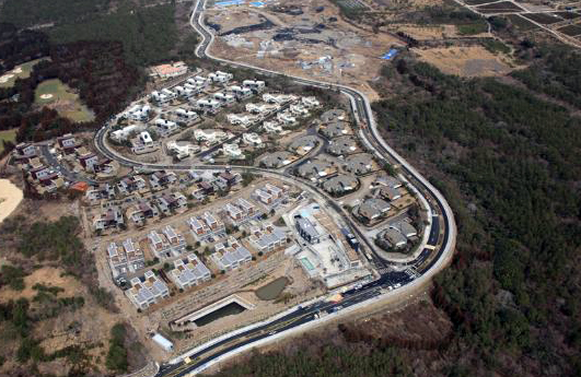 서귀포시 색달동 제주롯데리조트단지 항공촬영사진