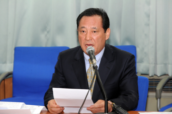 신방식 새누리당 현경대 후보 총괄선거대책위원장