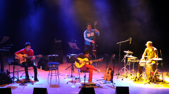 지난 27일 설문대여성문화센터 공연장에서 진행된 ‘여성이 행복한 Jazz Live 콘서트’