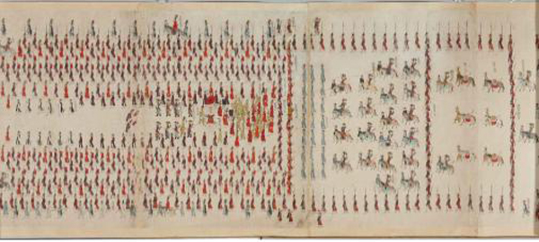 화성원행반차도 / 조선 1795년 / 46.5×4,483cm