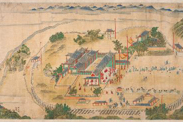 북관별과도 / 조선 1731년 / 58.5×248cm