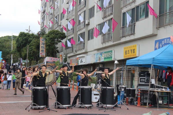 '2013 삼성혈 문화의 거리 축제' 일도, 이도, 삼도동의 유래 활쏘기 재연
