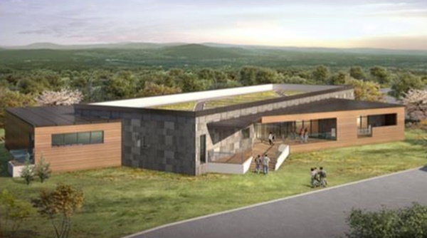 천연기념물 유전자원 보존관 조감도.