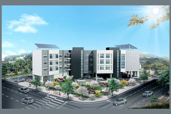 제주아라행복주택 조감도.